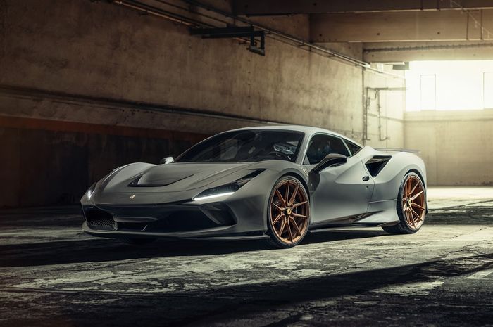 Modifikasi Ferrari F8 Tributo hasil garapang Novitec