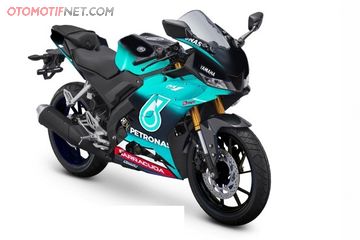All New R15 Berubah Hitam dan Tosca Pakai Livery Petronas Yamaha
