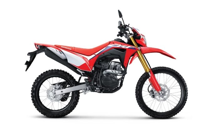 Kaki-kaki Honda CRF150L kekar dengan upside down serta pelek 19 inci dan 21 inci