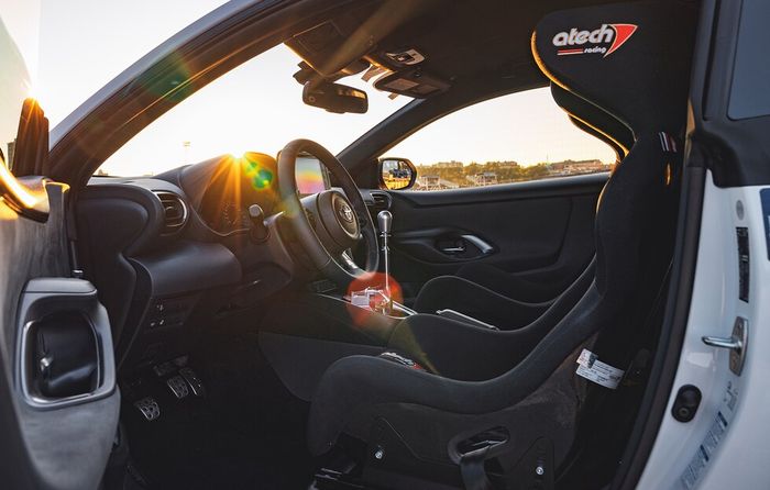 Tampilan kabin modifikasi Toyota GR Yaris asal Finlandia