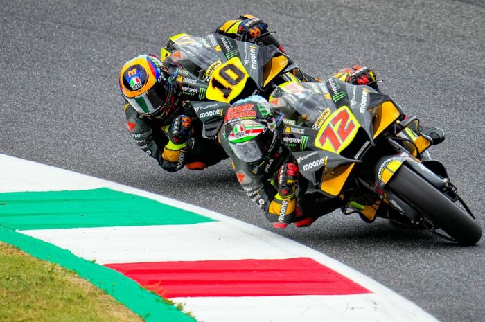 Pemilik Mooney VR46 Racing Team Valentino Rossi kekeuah tetap dipelukan Ducati meski didorong pindah Yamaha