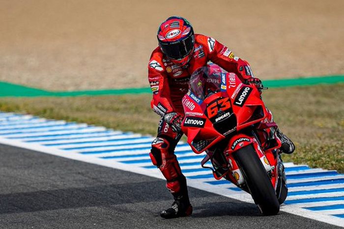 Francesco Bagnaia jadi yang tercepat di FP 2 MotoGP Jerez (30/04/2021)