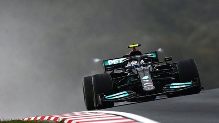 (ilustrasi) Saat F1 Turki 2021, hujan mengguyur lintasan