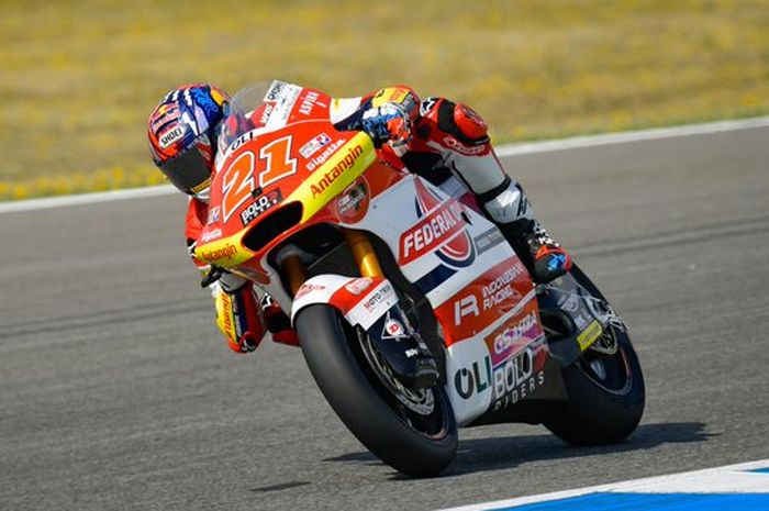 Fabio di Giannantonio, pembalap Federal Oil Gresini Moto2 ingin rebut kemenangan di Le Mans, Perancis