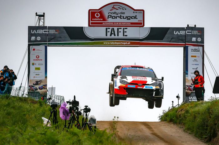 Pereli tim Toyota Gazoo Racing, Kalle Rovanpera meraih kemenangan di Reli Portugal 2022