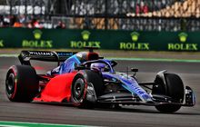 Mobil Alex Albon Tampil Nyentrik di Hari Pertama F1 Inggris 2022, Banyak Cipratan Cat Merah Muda, Ini Alasannya