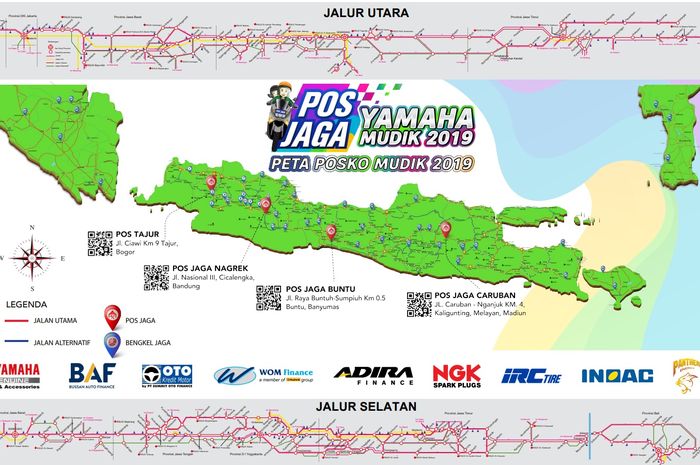 Yamaha siapkan pos jaga dan bengkel jaga di sepanjang jalur mudik