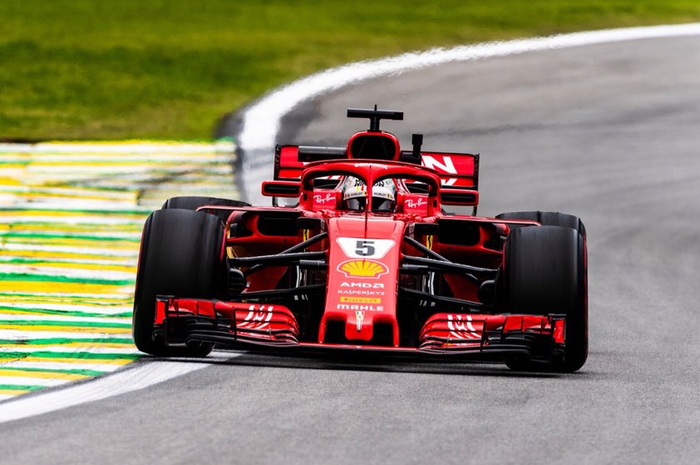 Sebastian Vettel jadi yang tercepat di FP3 F1 Brasil 2018