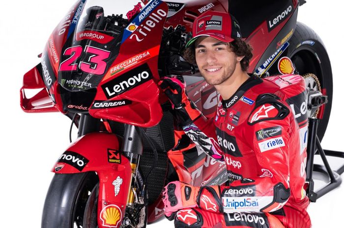 Merasa emosional jadi bagian tim Ducati Lenovo, Enea Bastianini sadar tanggung jawab besar telah menanti di MotoGP 2023