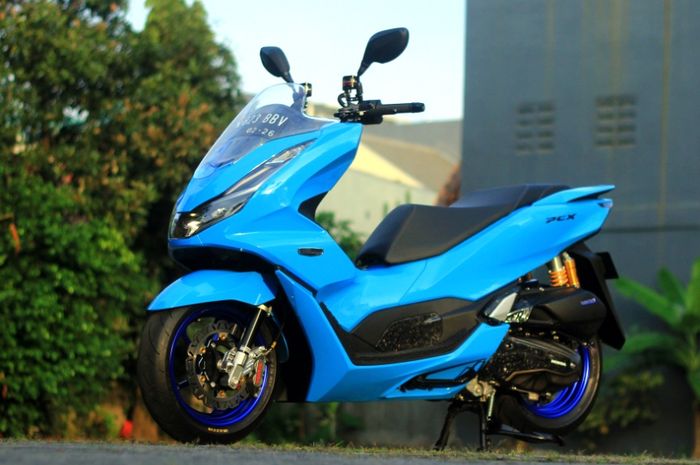 Ogah Nunggu Vario 160, Honda PCX 160 Jadi Korban Modif, Tampangnya