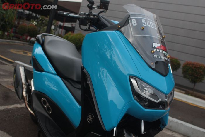 Bodi Yamaha All New NMAX repaint Laguna Seca Blue