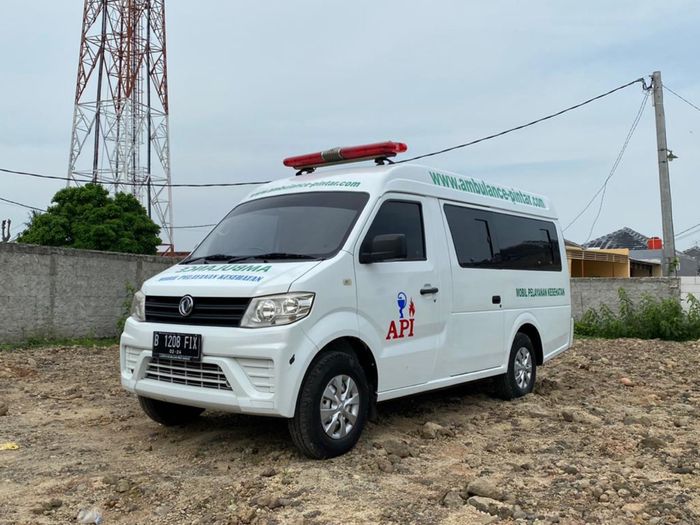 DFSK Super Cab Ambulans didukung mesin diesel yang bisa diandalkan untuk medan berbukit dan sempit