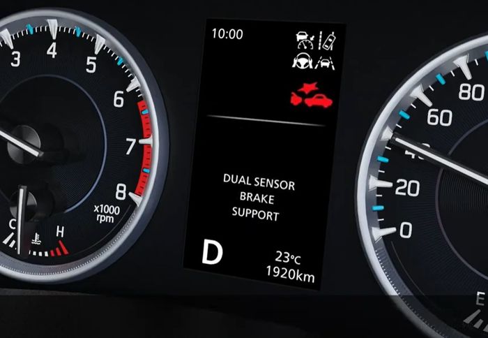 Indikator Dual Sensor Brake Support Suzuki Fronx