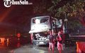 Bus AKAP Agung Sejati Dilalap Si Jago Merah di Wonogiri, Penyebab Belum Terungkap