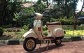 Tampang Gemes Vespa Corsa Si Pisang Kena Restomod Dikombo Part Modern