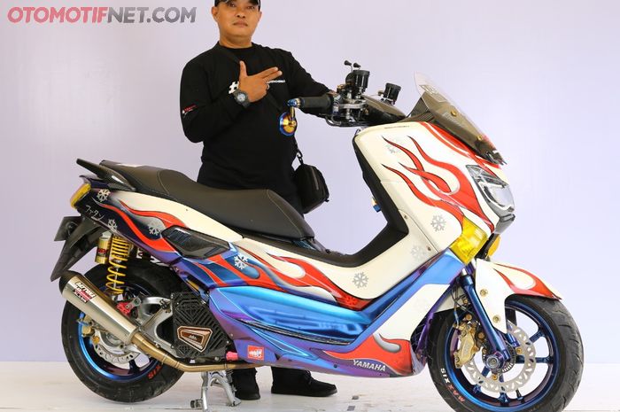 Yamaha NMAX pemenang kelas daily Customaxi Bekasi