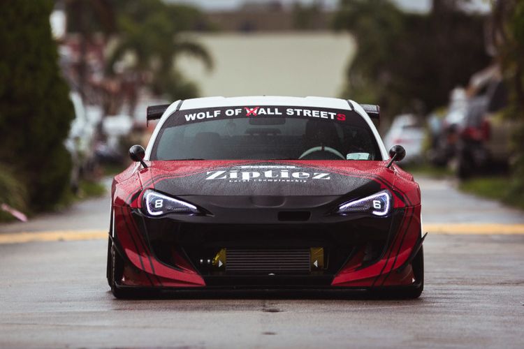 Gt86 Toyota светоотражающая