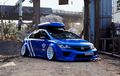 Honda Civic FD Kece Gaya Stance Proper, Warna Bodinya Bikin Ngiler