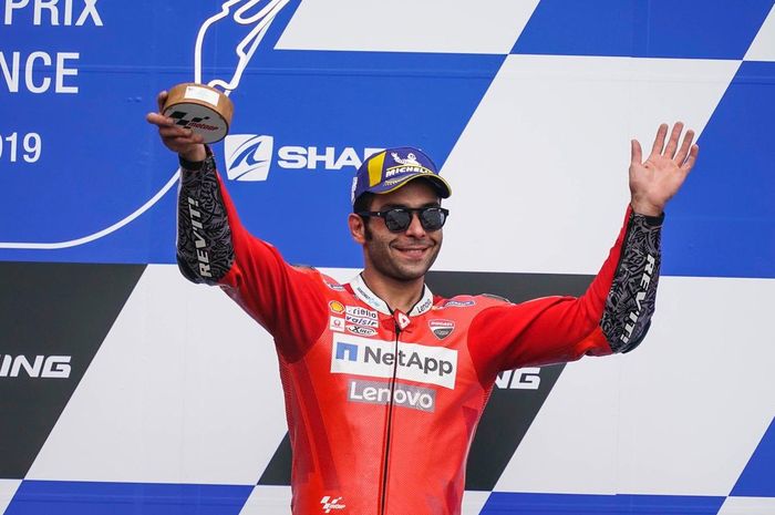 Direktur Olahraga Ducati, Paolo Ciabatti, mengaku puas dengan performa Danilo Petrucci usai meraih podium ketiga pada MotoGP Prancis 2019