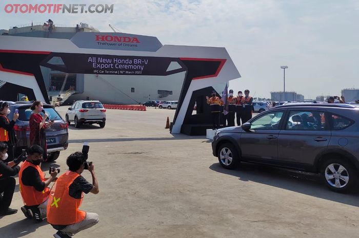 (Ilustrasi) Ekspor perdana All New Honda BR-V dari Indonesia ke mancanegara