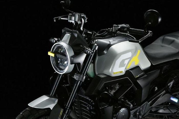 Tampangnya nyaingin Yamaha XSR 155, Scrambler Retro Zontes ZT125-GK bisa jelajah 680 Km.