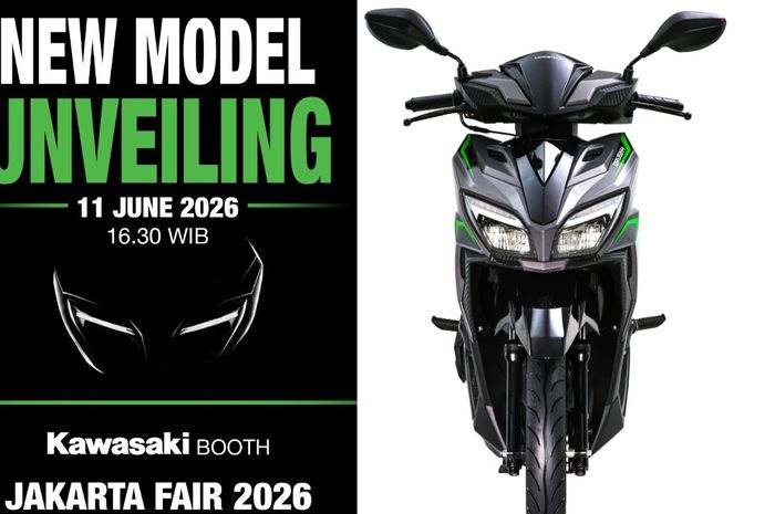 Perbandingan desain motor di siluet dan Brusky 125