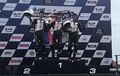 Lagu Indonesia Raya Berkumandang Kembali di Thailand, Dua Pembalap Muda Naik Podium di Thailand Talent Cup