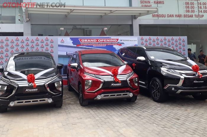 Mitsubishi Xpander dan Pajero Sport di Dealer Mitsubishi Batam