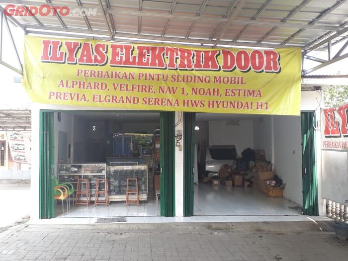 Bengkel Ilyas Elektronik Door, spesialis mobil power sliding door