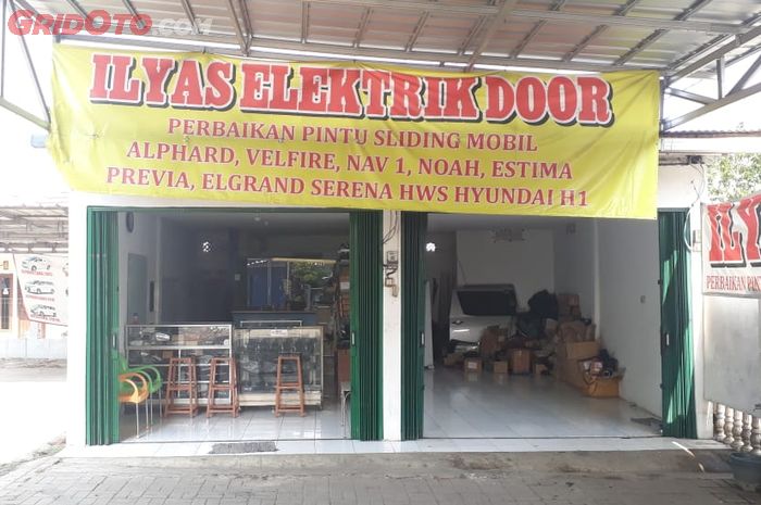 Bengkel Ilyas Elektronik Door, spesialis mobil power sliding door