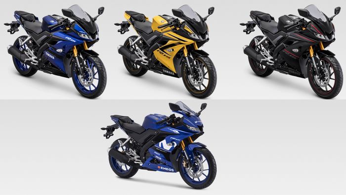 Pilihan warna Yamaha All New R15 di Indonesia
