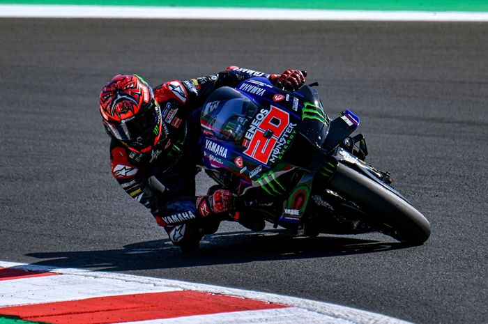 Fabio Quartararo pembalap tercepat pada tes MotoGP Misano 2022 yang berlangsung selama dua hari