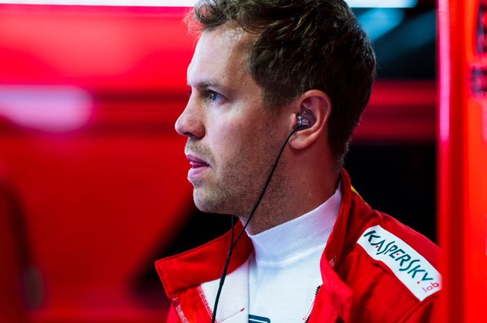 Pembalap Ferrari, Sebastian Vettel, mengaku tidak begitu senang dengan performanya usai melintir di awal balapan F1 Italia