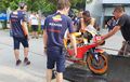 Duh! Marc Marquez Kecelakaan Tes Sepang. Bagian Depan Motor Hancur, Bagaimana Kondisi Marquez?