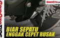 Ujung Sepatu Kamu Sering Rusak Pas Bawa Motor Sport? Solusinya Bisa Lihat di Video Ini 