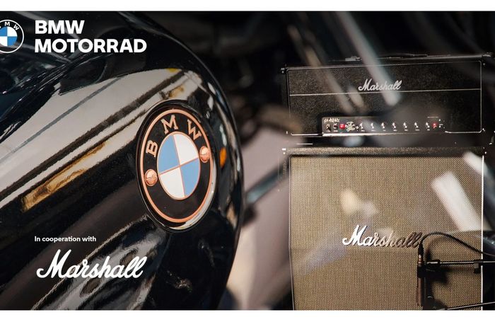 BMW Motorrad jalin kerja sama dengan Marshall Amplification