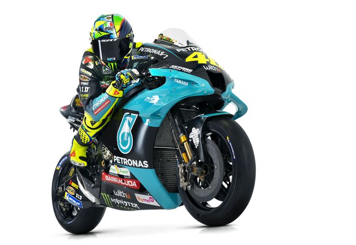 Valentino Rossi dan Franco Morbidelli, tim Petronas Yamaha SRT 2021