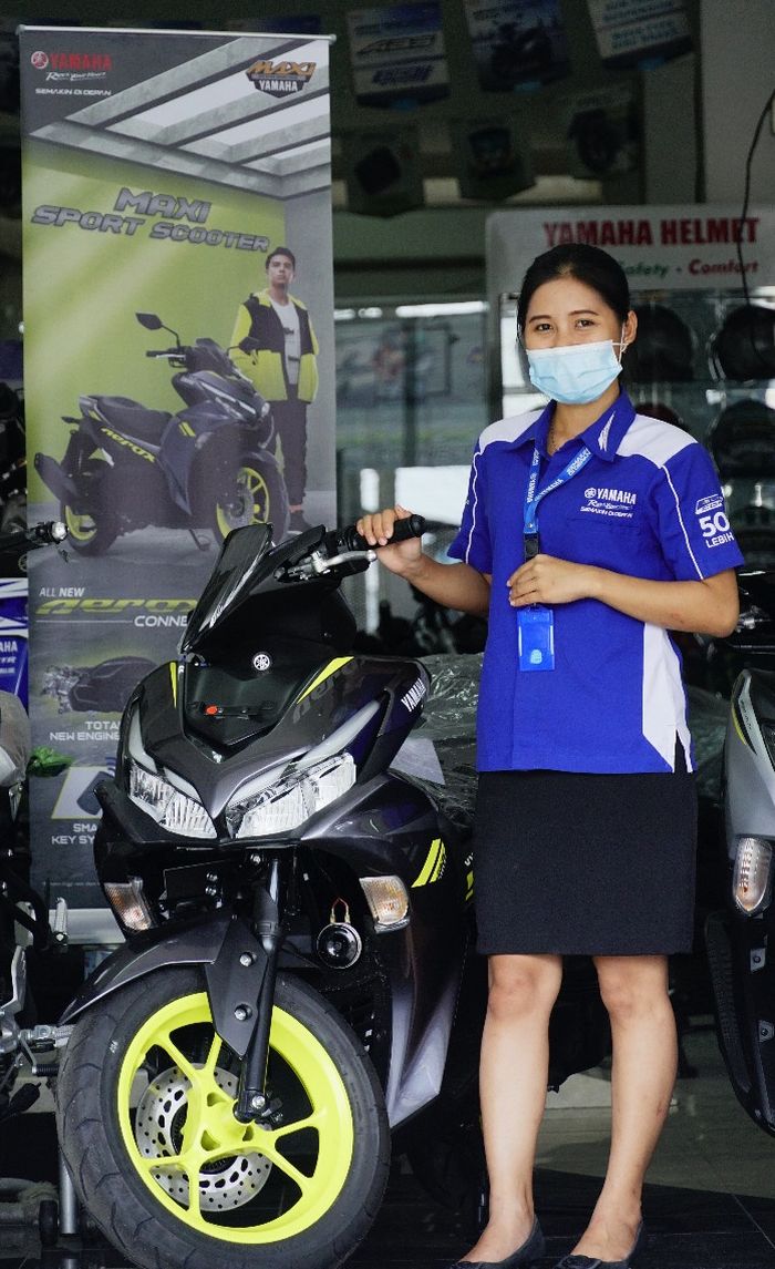 Promo All New Aerox 155 Connected di Yamaha area Sumatera