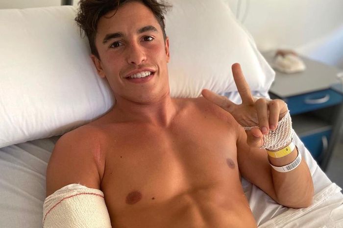 Apa Akibat Dari Patah Tulang Lengan Yang Dialami Marc Marquez Dalam Waktu Dekat Gridoto Com