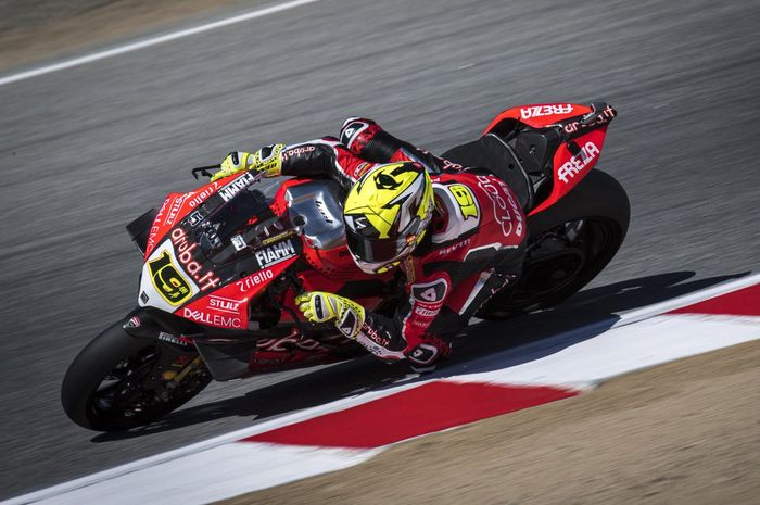 Alvaro Bautista berhasil mengalahkan Jonathan Rea dengan menjadi yang tercepat di FP2 F1 Italia 2019