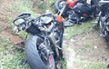 Tragis, Moge Suzuki, Yamaha R25 dan Suzuki Grand Vitara Terlibat Kecelakaan, Remuk Nyungsep ke Parit
