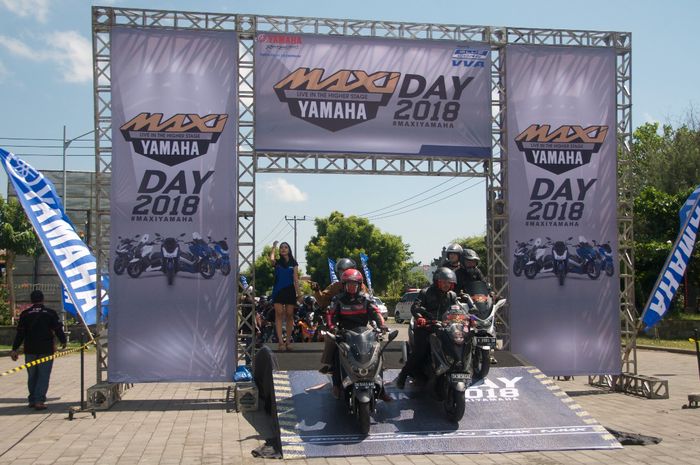 Para peserta Yamaha Maxi Day 