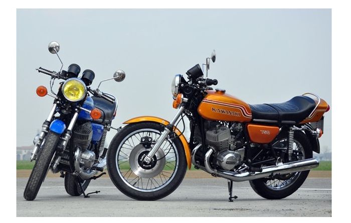 Kawasaki H2 yang dirilis era 1970-an