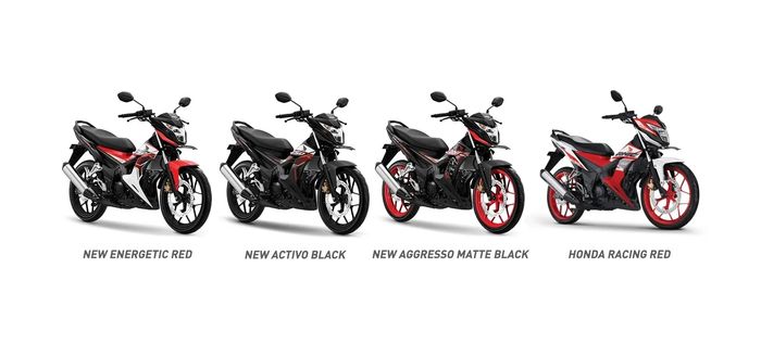 Pilihan warna Honda Sonic 150R