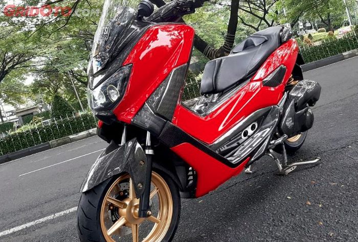 Yamaha NMAX modifikasi mesin kapasitas melonjak 200cc