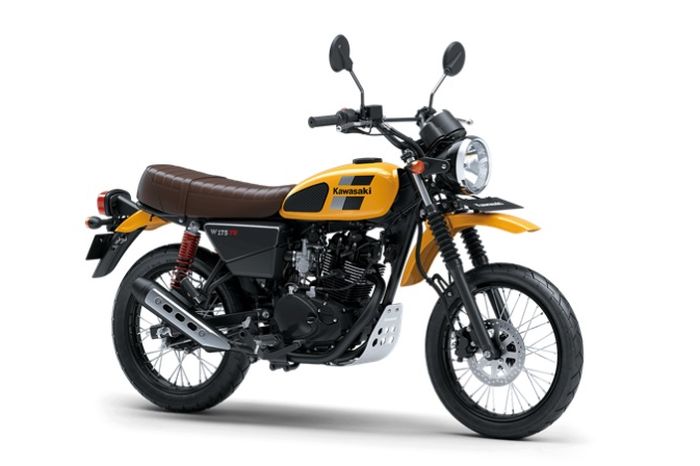 Pilihan warna Kawasaki W175TR SE