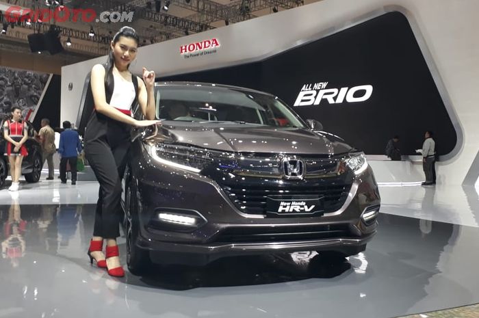 Ilustrasi New Honda HR-V di pameran otomotif
