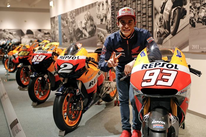 Pembalap tim Repsol Honda, Marc Marquez