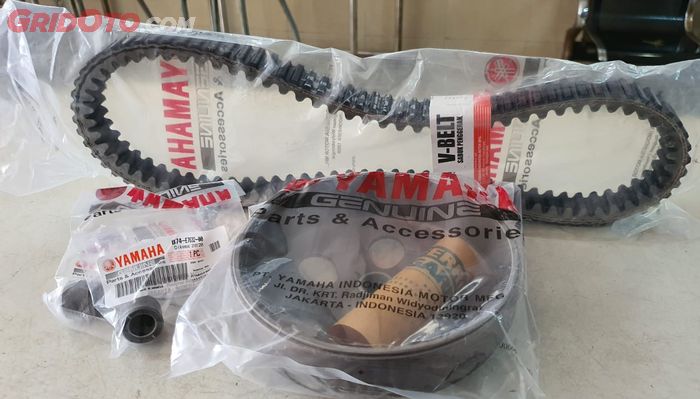 Part atau komponen CVT Yamaha XMAX Connected 