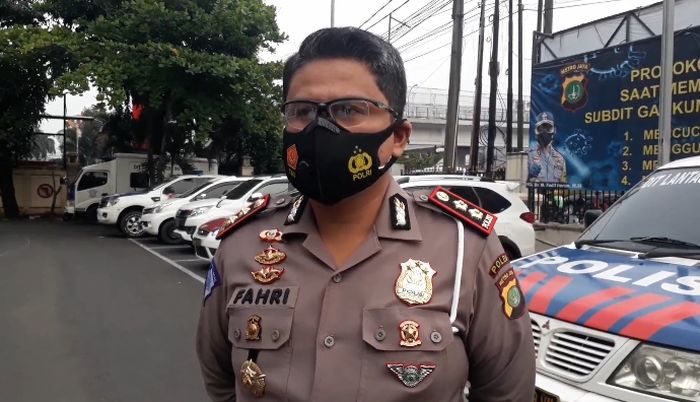 Kasubdit Gakkum Ditlantas Polda Metro Jaya AKBP Fahri Siregar
